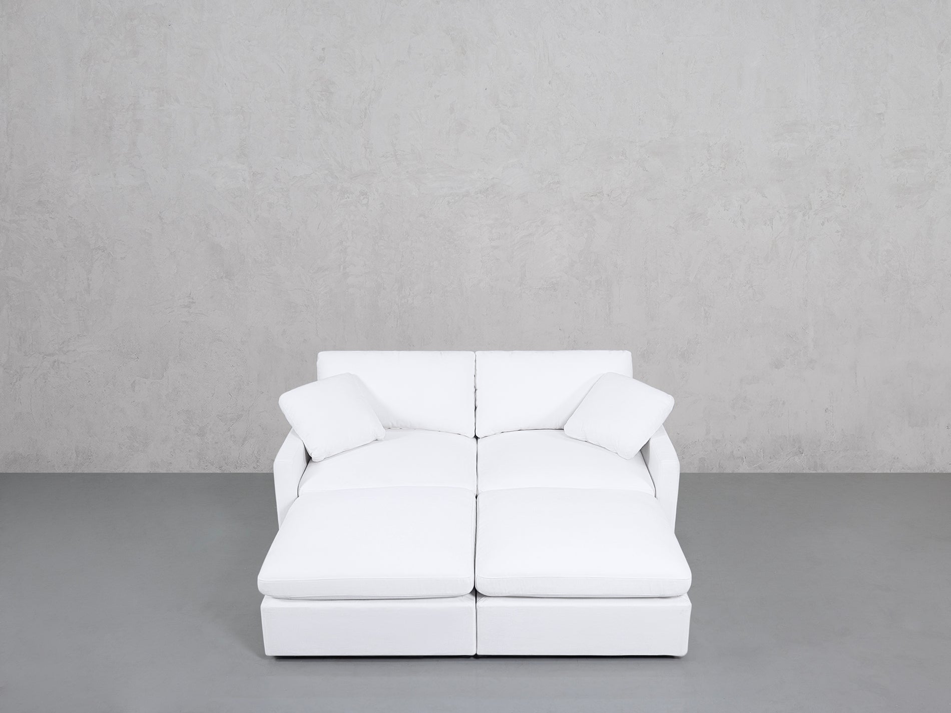 4-Seat Modular Daybed (Thin Arms)