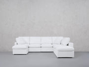 7-Seat Modular Chaise Corner Right Lounger Sectional (Thin Arm)