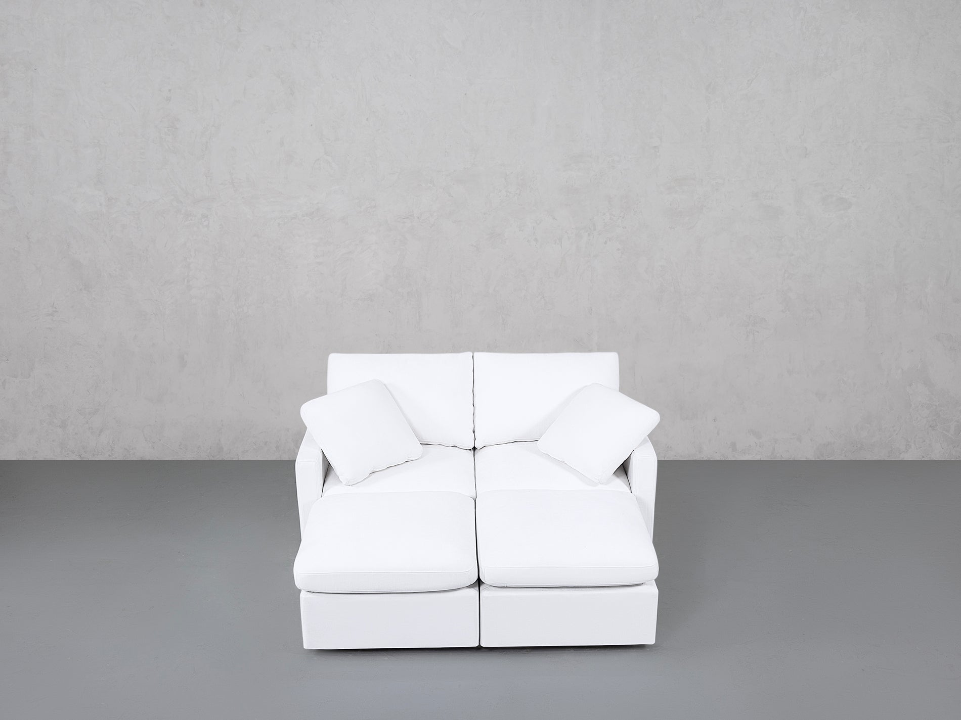 4-Seat Modular Daybed (Thin Arms)