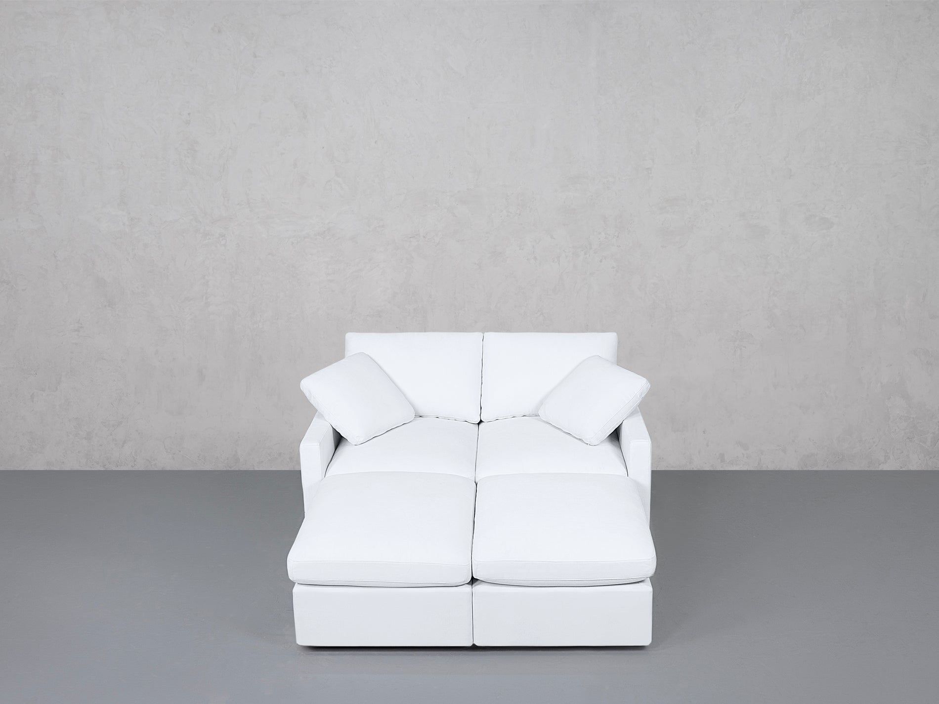 4-Seat Modular Daybed (Thin Arms)