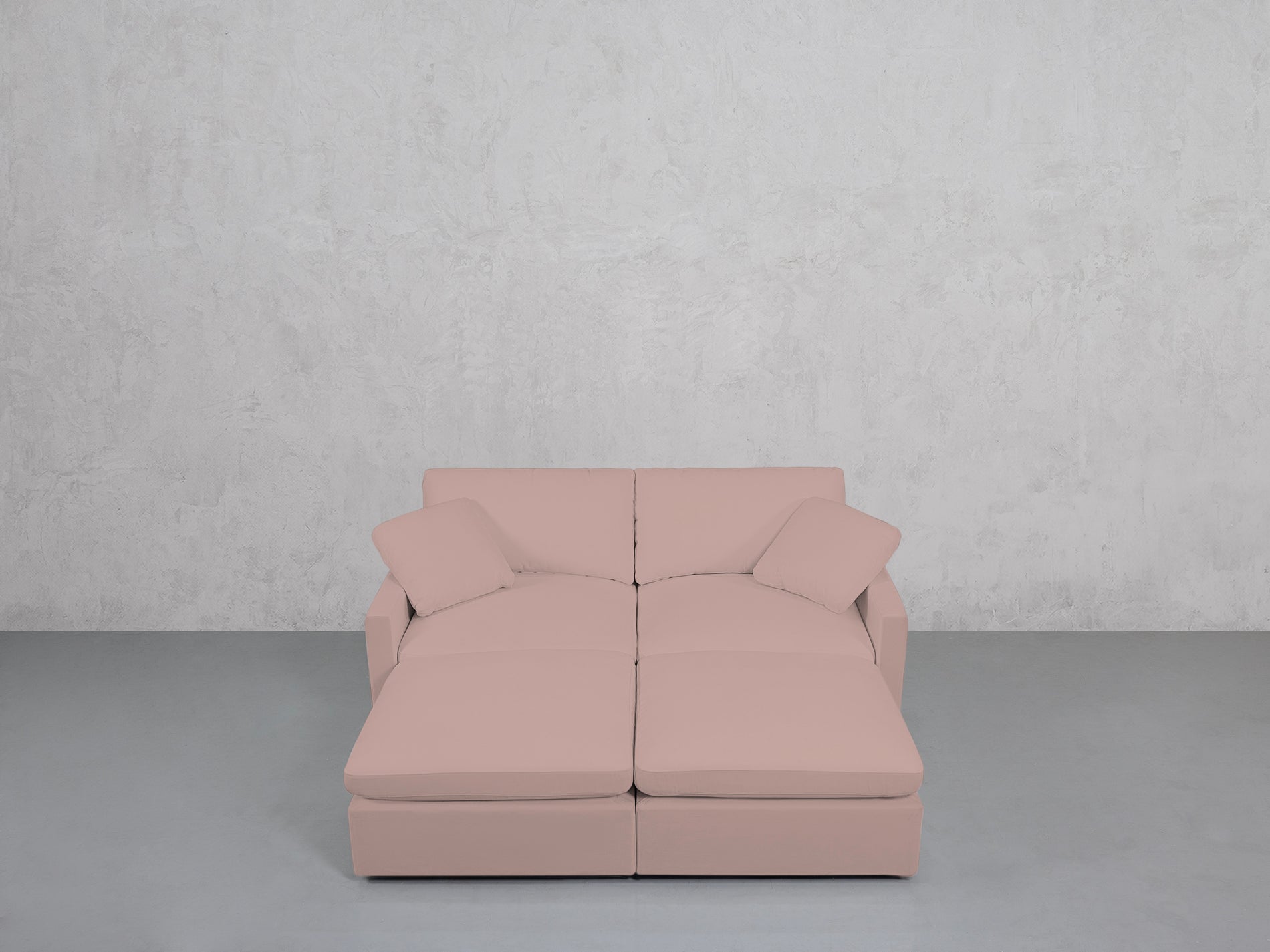 4-Seat Modular Daybed (Thin Arms)