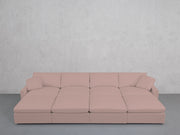 8-Seat Modular Daybed (Thin Arms)