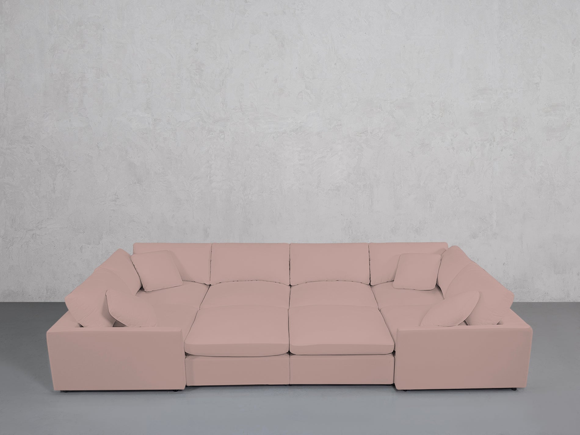 8-Seat Modular Closed Pit (Thin Arms)