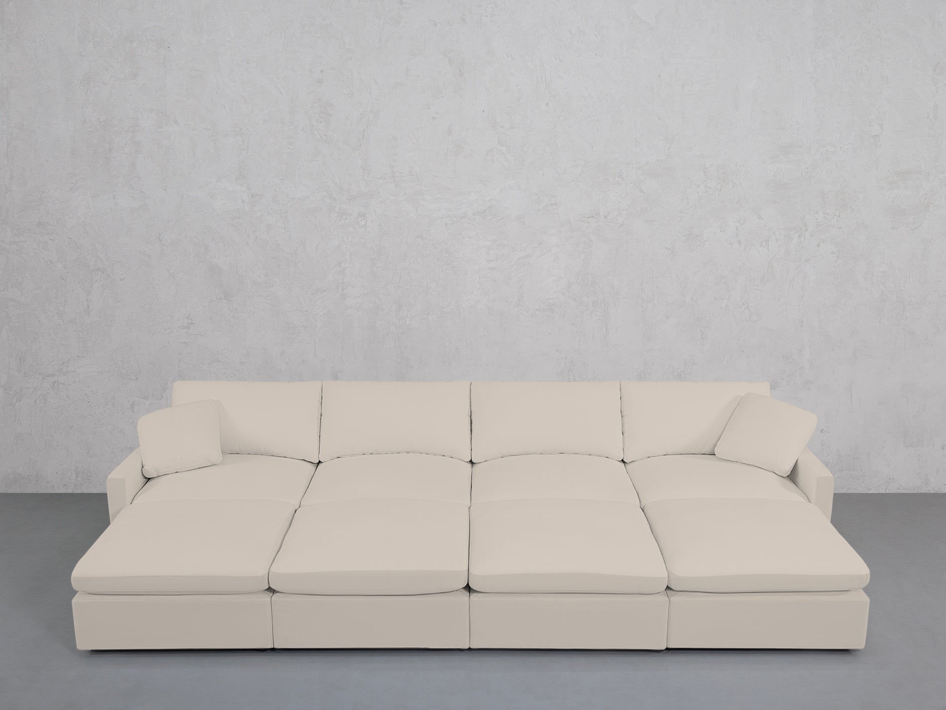 8-Seat Modular Daybed (Thin Arms)
