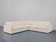 5-Seat Modular Corner Sectional (Thin Arms)