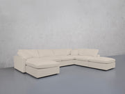 7-Seat Modular Chaise Corner Right Lounger Sectional (Thin Arm)