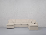 7-Seat Modular Chaise Corner Right Lounger Sectional (Thin Arm)
