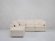 5-Seat Modular Corner Lounger Sectional (Thin Arms)