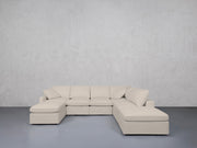 7-Seat Modular Chaise Corner Right Lounger Sectional (Thin Arm)