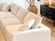 6-Seat Modular Corner Lounger Sectional