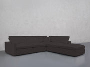 5-Seat Modular Corner Right Lounger Sectional (Thin Arms)