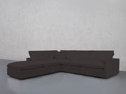 5-Seat Modular Corner Lounger Sectional (Thin Arms)