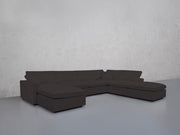7-Seat Modular Chaise Corner Right Lounger Sectional (Thin Arm)