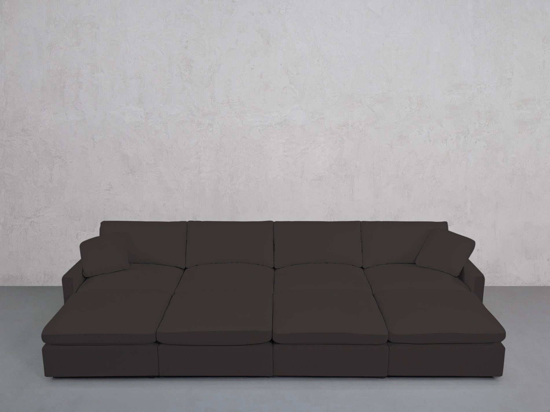 8-Seat Modular Daybed (Thin Arms)