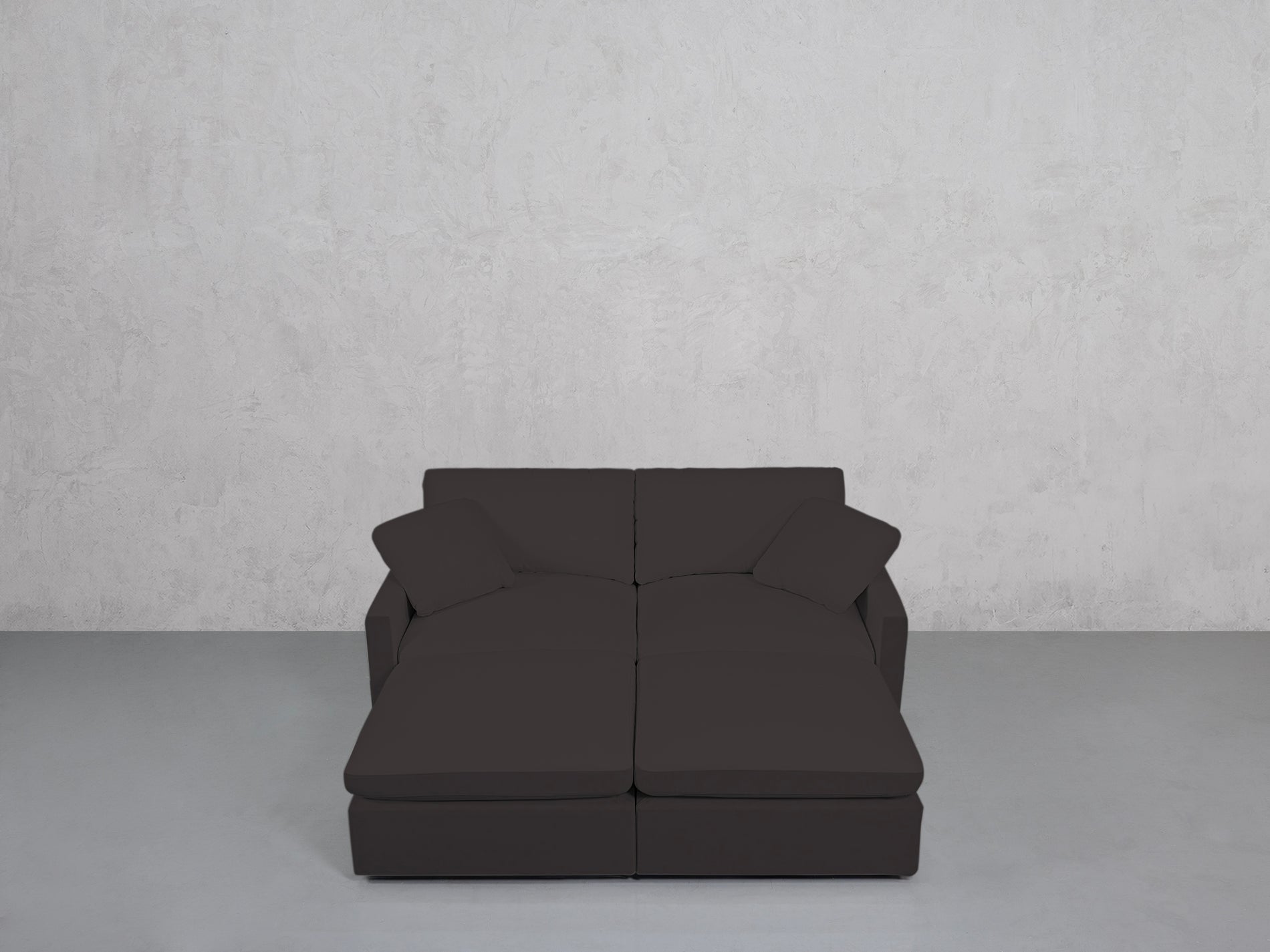 4-Seat Modular Daybed (Thin Arms)