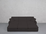 6-Seat Modular Daybed (Thin Arms)