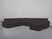 7-Seat Modular Chaise Corner Sectional (Thin Arms)
