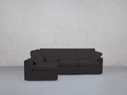 4-Seat Modular Open Corner Sectional (Thin Arms)
