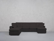 7-Seat Modular Chaise Corner Lounger Sectional (Thin Arms)