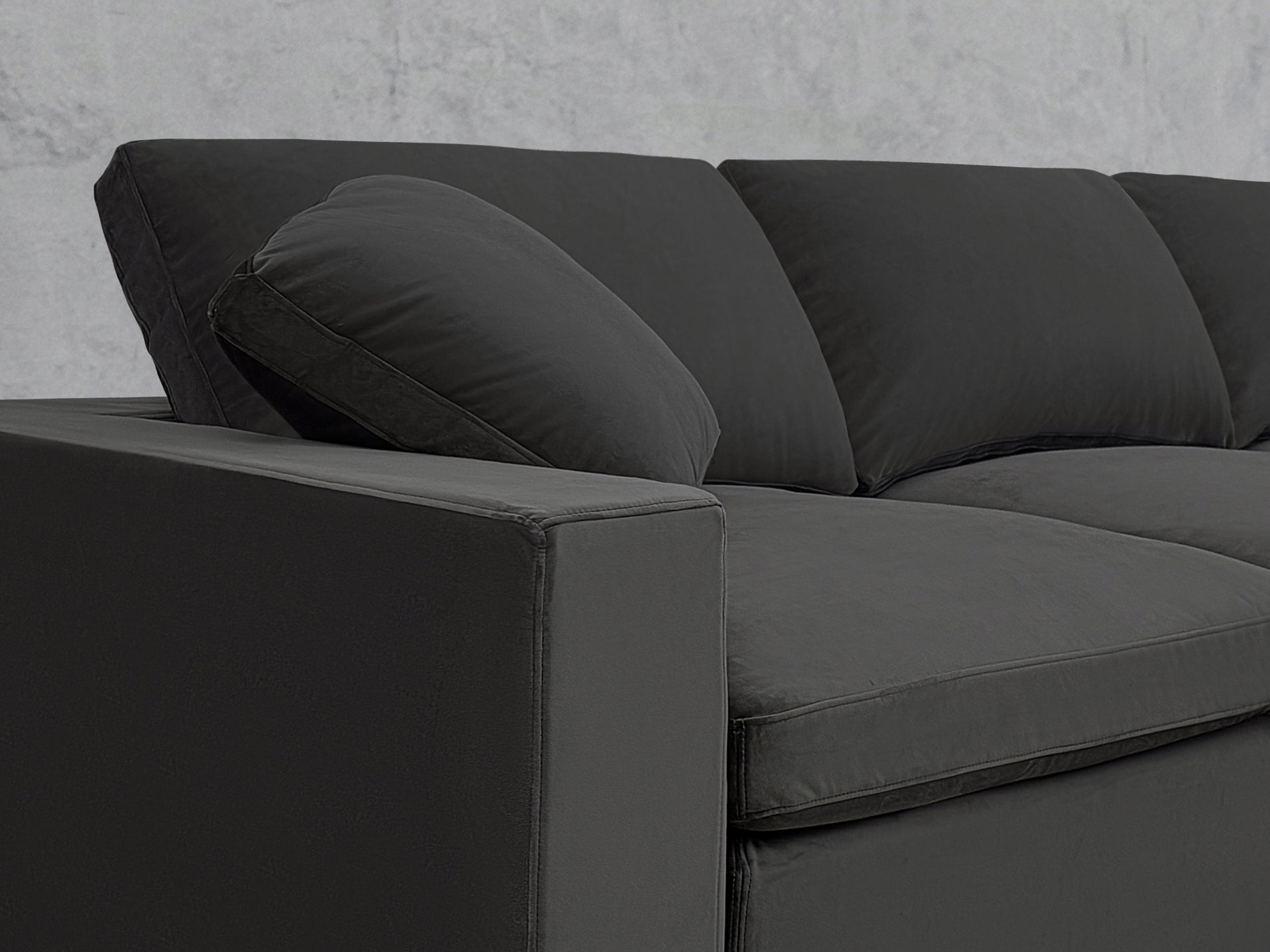 Slate Grey - Back Cushion