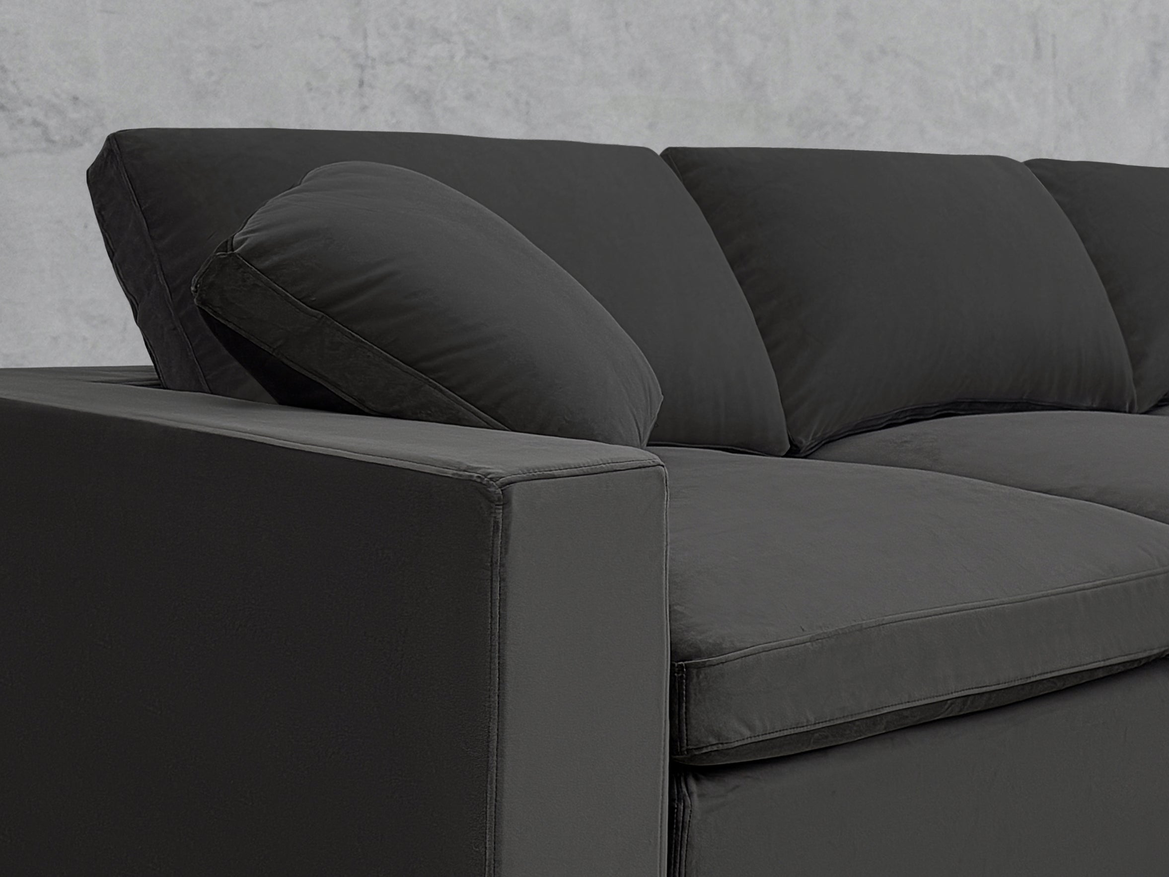 Slate Grey - Back Cushion