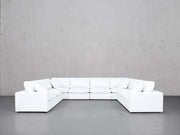8-Seat Modular U-Sectional (Thin Arms)