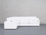4-Seat Modular Corner Sectional (Thin Arms)