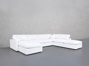 7-Seat Modular Chaise Corner Right Lounger Sectional (Thin Arm)