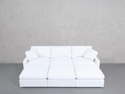 6-Seat Modular Daybed (Thin Arms)