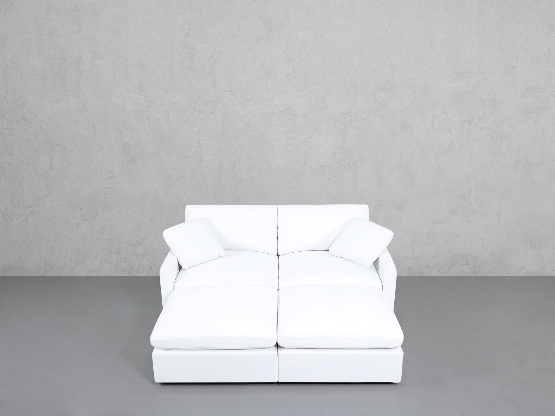 4-Seat Modular Daybed (Thin Arms)