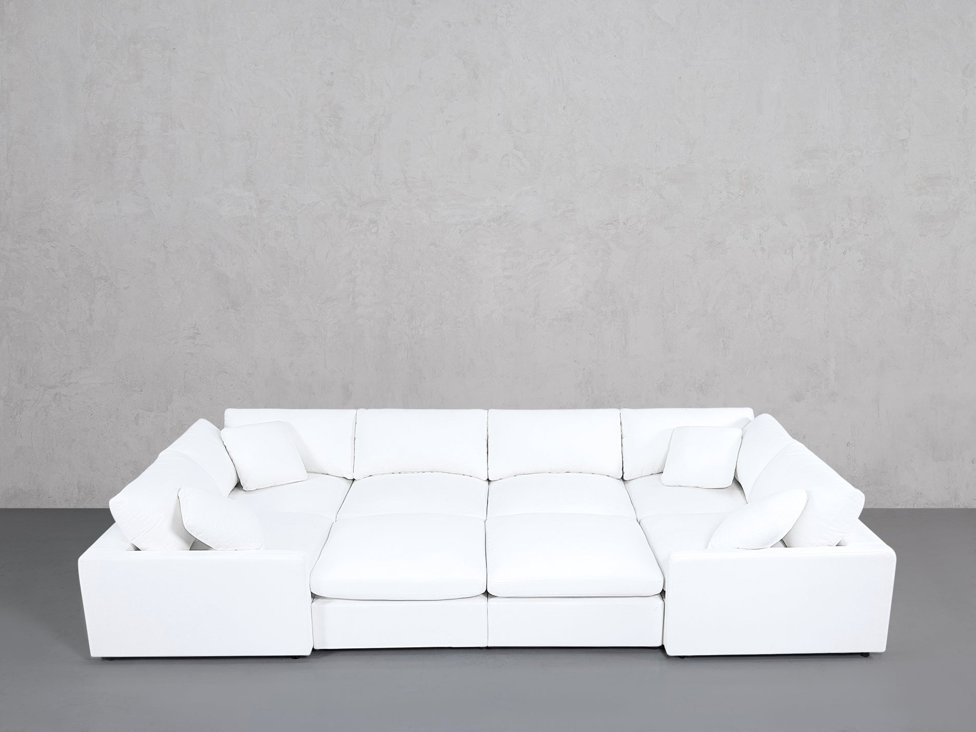 8-Seat Modular Closed Pit (Thin Arms)