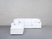 5-Seat Modular Corner Lounger Sectional (Thin Arms)