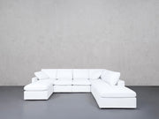 7-Seat Modular Chaise Corner Right Lounger Sectional (Thin Arm)