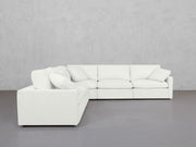5-Seat Modular Corner Sectional (Thin Arms)
