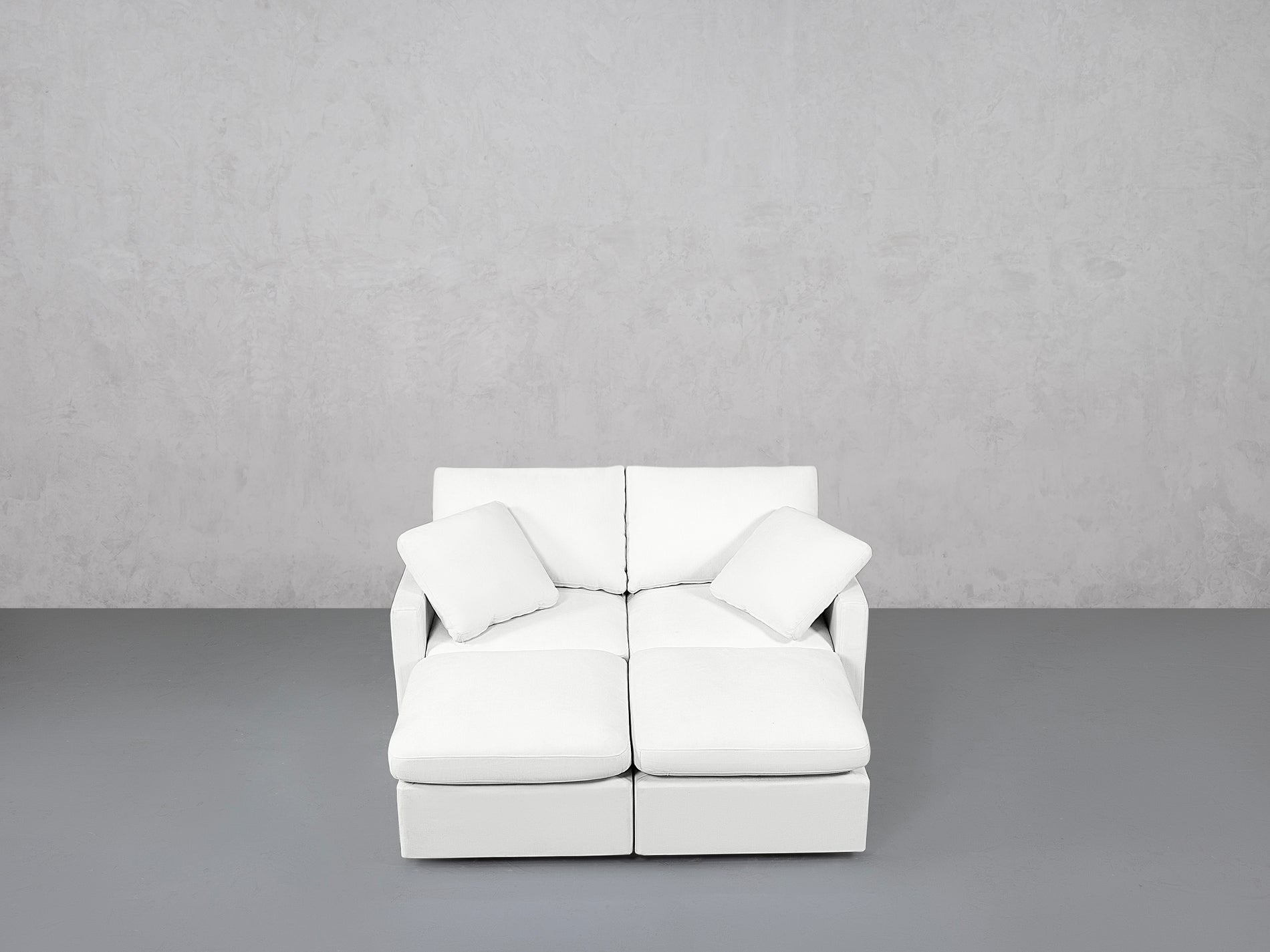 4-Seat Modular Daybed (Thin Arms)