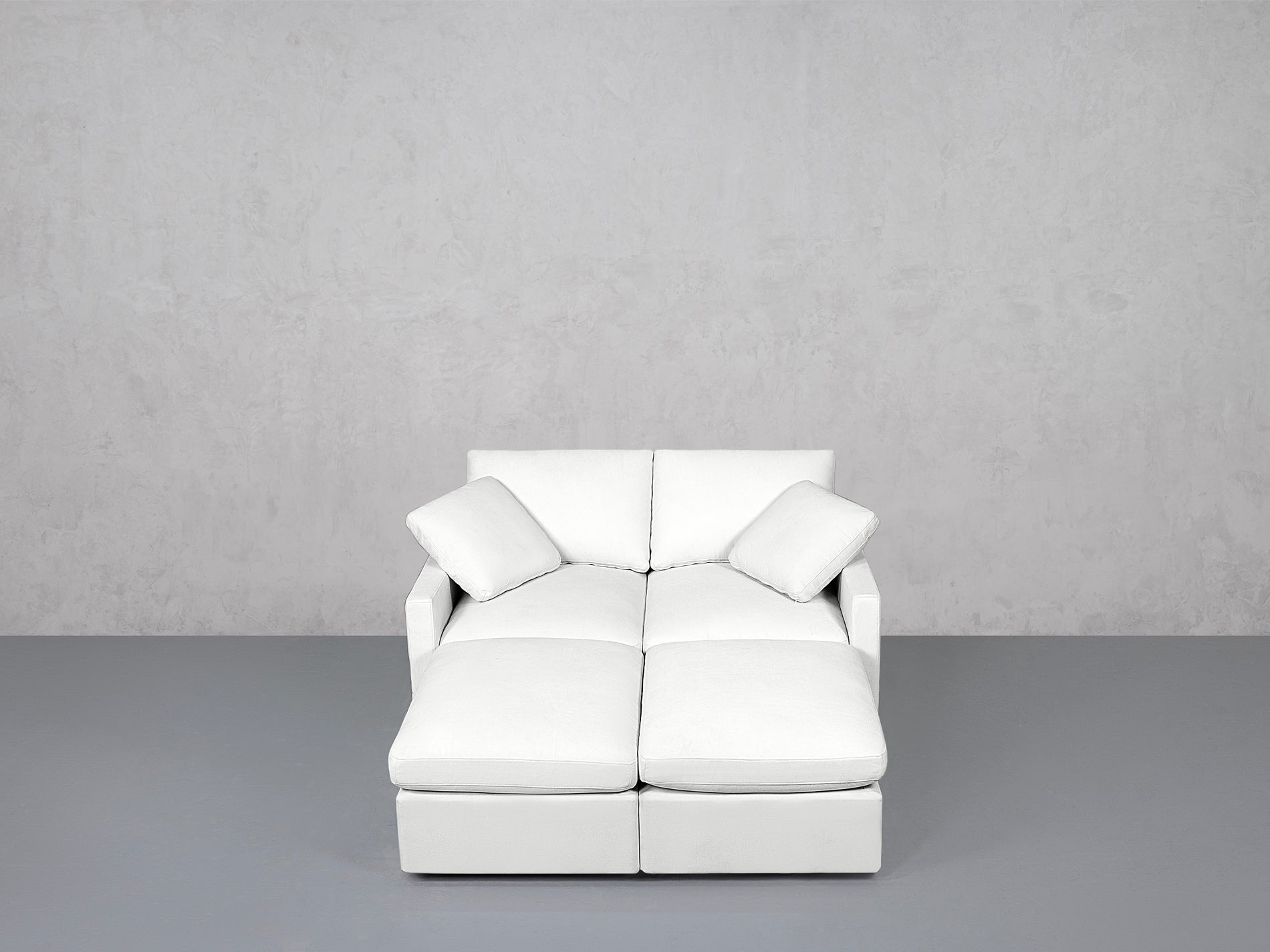 4-Seat Modular Daybed (Thin Arms)
