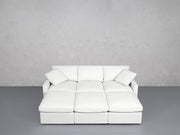 6-Seat Modular Daybed (Thin Arms)