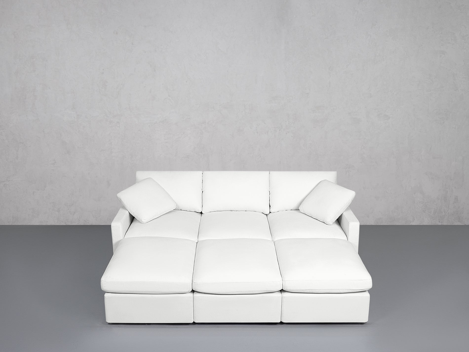 6-Seat Modular Daybed (Thin Arms)