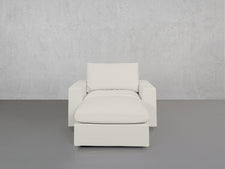 Armchair with Ottoman - 7th Avenue