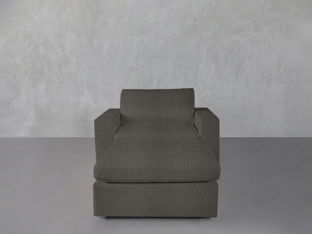 Armchair with Ottoman - 7th Avenue