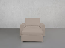 Armchair with Ottoman - 7th Avenue
