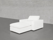 Armchair with Ottoman - 7th Avenue