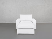 Armchair with Ottoman - 7th Avenue