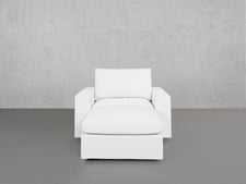 Armchair with Ottoman - 7th Avenue