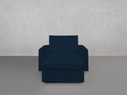 Armchair with Ottoman - 7th Avenue