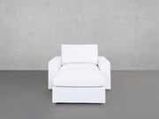 Armchair with Ottoman - 7th Avenue