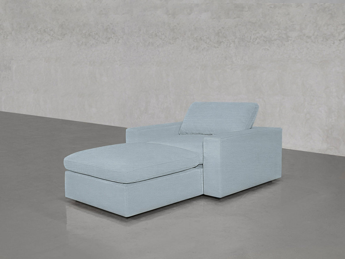 Armchair with Ottoman - 7th Avenue