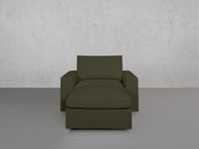Armchair with Ottoman - 7th Avenue