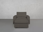Armchair with Ottoman - 7th Avenue