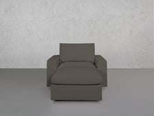 Armchair with Ottoman - 7th Avenue